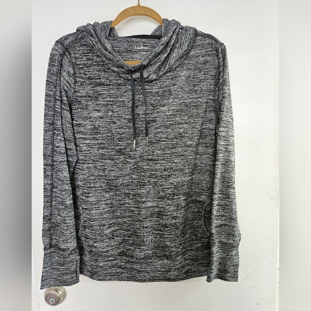 L.L. Bean Cozy Mixed Knit Pullover